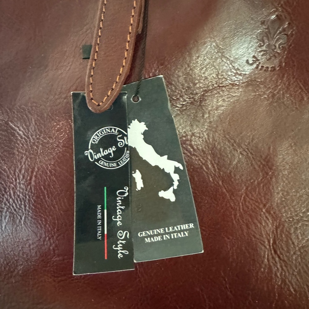 Brown Leather Men's Bag